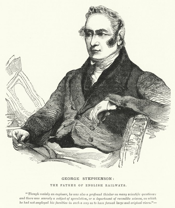 George Stephenson, el padre de los ferrocarriles ingleses de English School