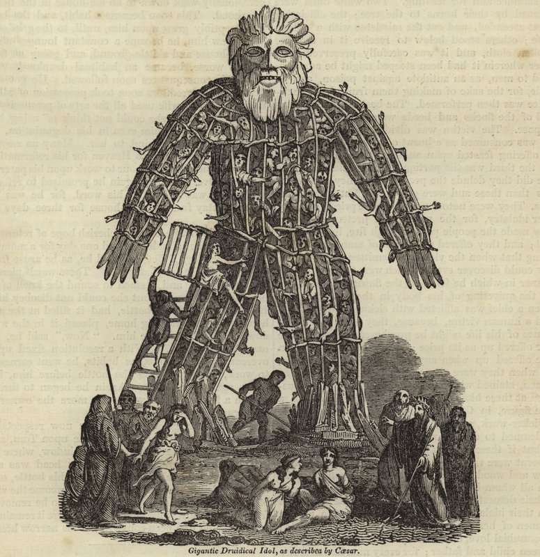 Ídolo druídico gigantesco de English School