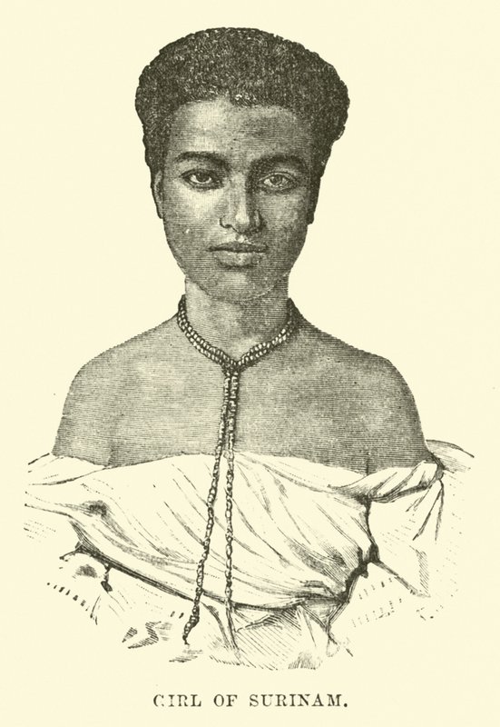 Chica de Surinam de English School