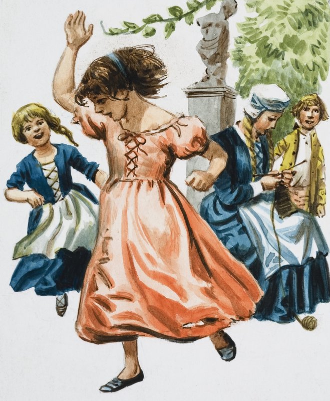 Chicas bailando de English School