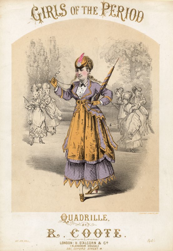 Chicas de la época de English School