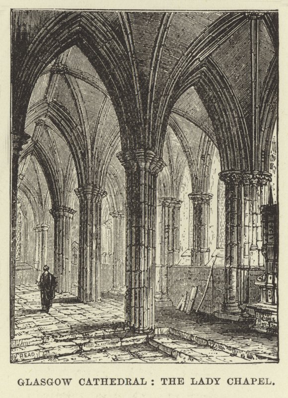 Catedral de Glasgow, la Capilla de la Virgen de English School