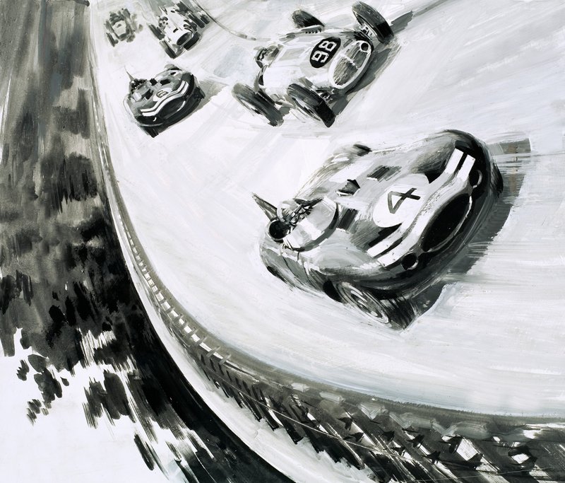 Gran Premio, Monza, Italia, en 1957 de English School