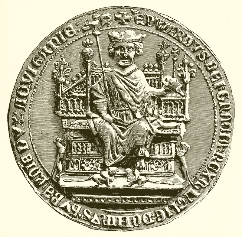 Gran Sello de Eduardo I de English School