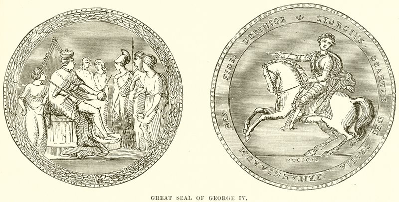 Gran Sello de Jorge IV de English School