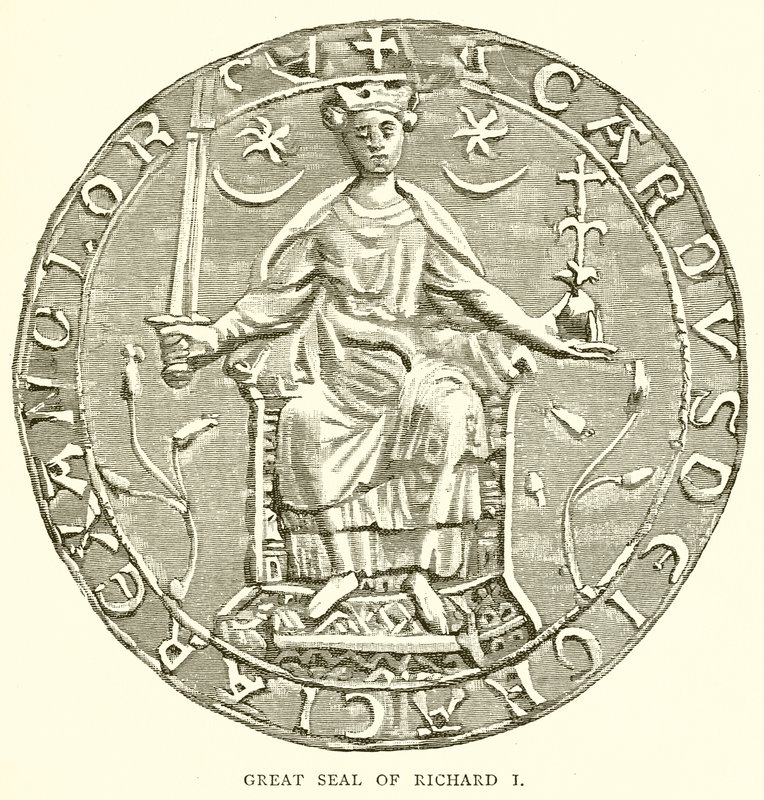 Gran Sello de Ricardo I de English School
