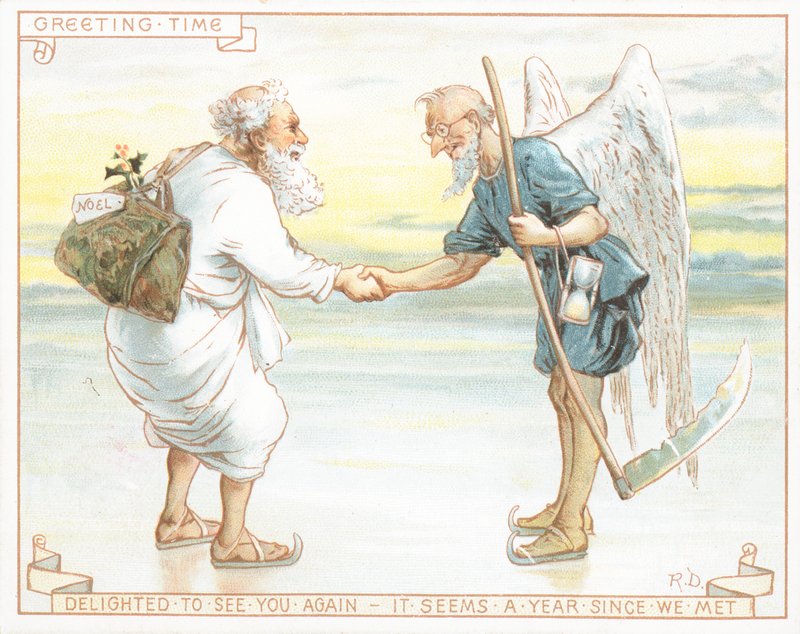 Tiempo de saludo, Tarjeta de Navidad de English School