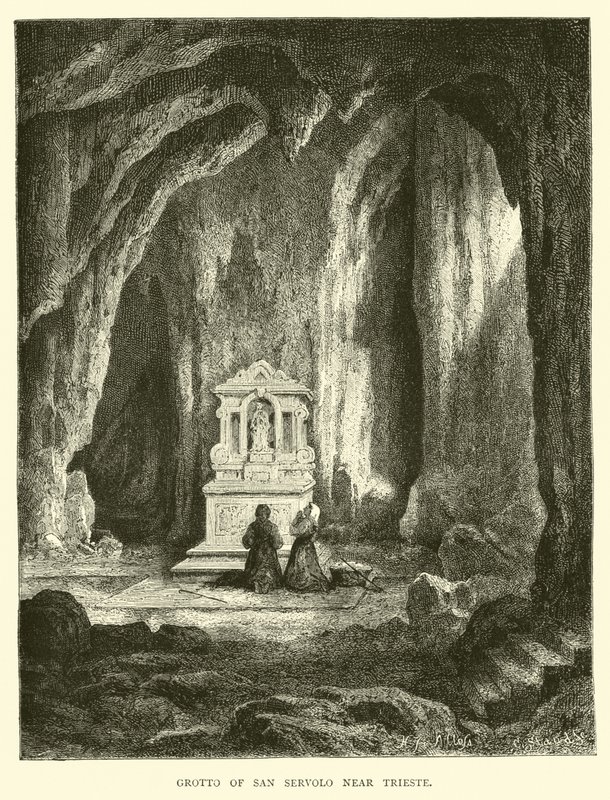 Gruta de San Servolo cerca de Trieste de English School