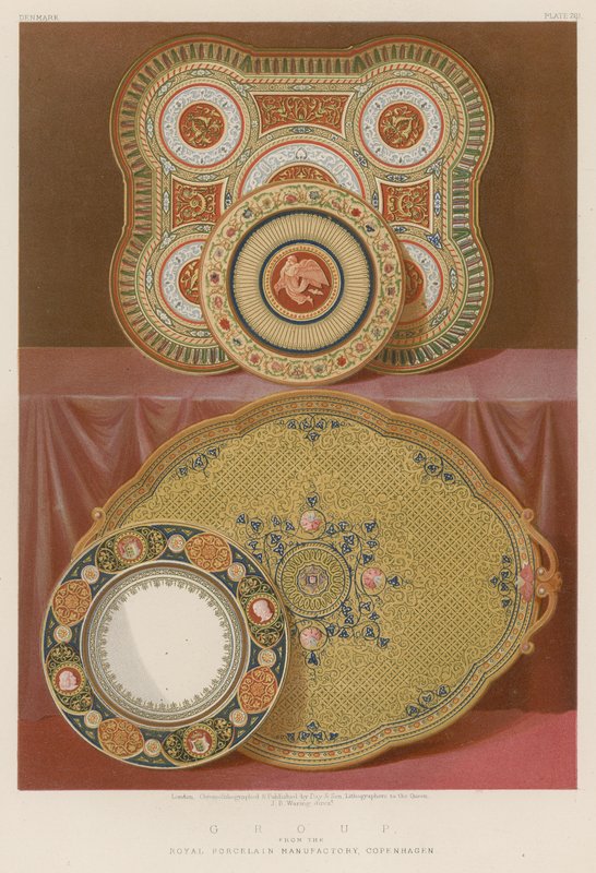 Grupo de la Real Fábrica de Porcelana de English School
