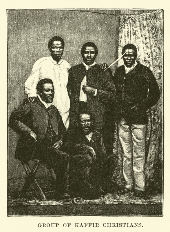 Grupo de cristianos cafres de English School