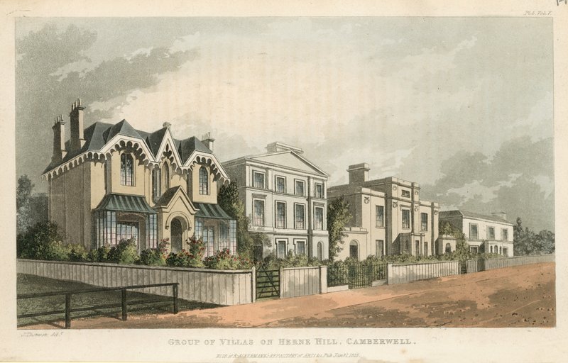 Grupo de villas en Herne Hill de English School