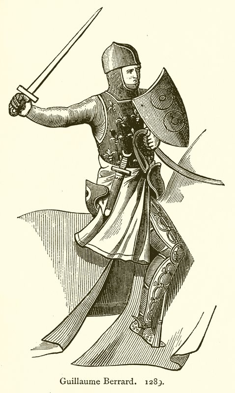 Guillaume Berrard. 1289 de English School