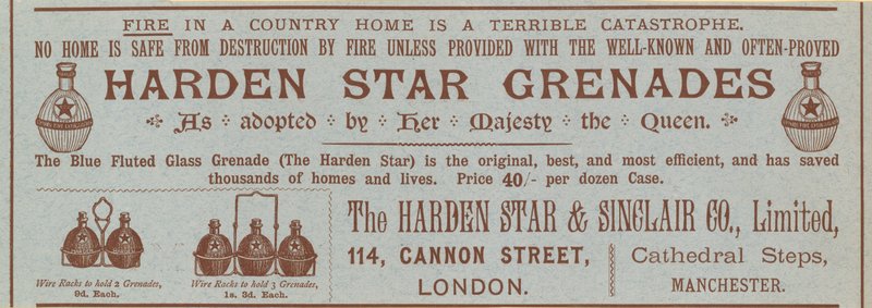 Harden Star Granades, anuncio de English School