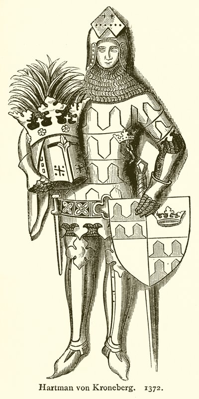 Hartman von Kroneberg. 1372 de English School