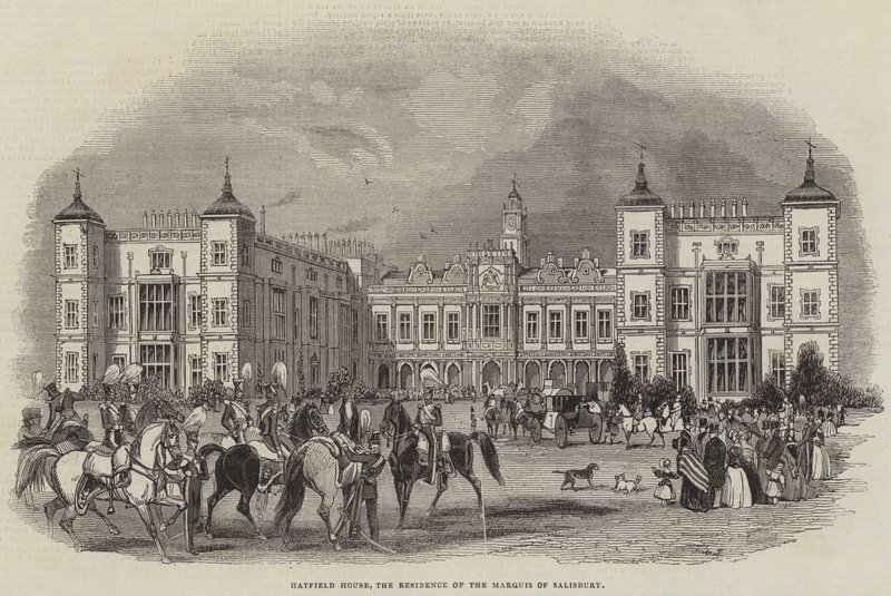 Hatfield House, la Residencia del Marqués de Salisbury de English School