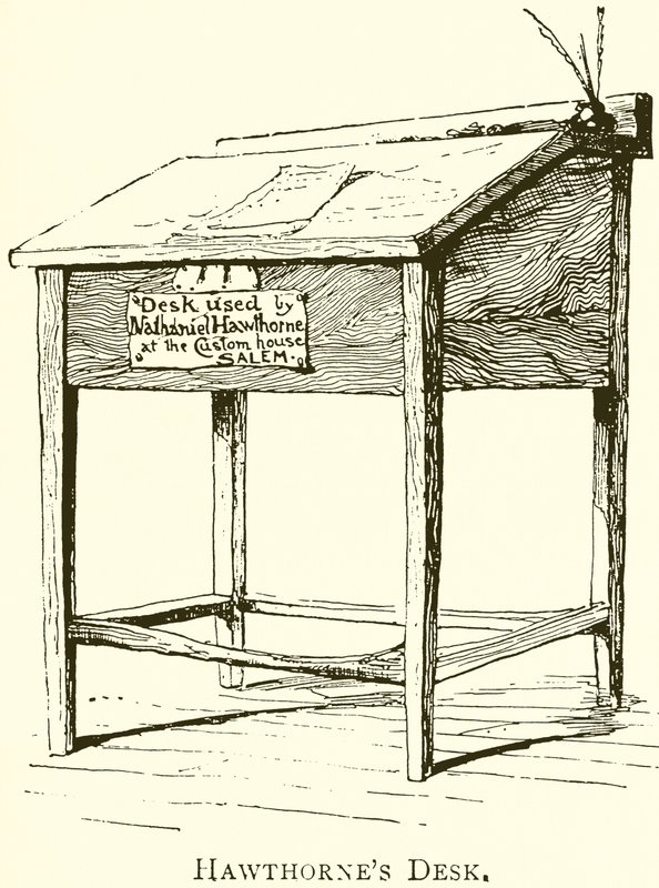El escritorio de Hawthorne de English School