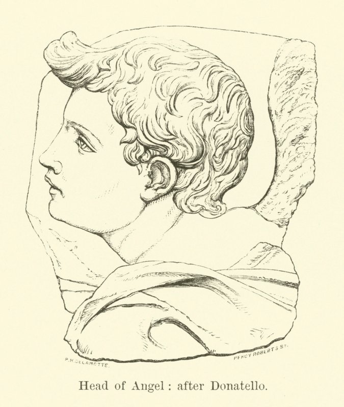 Cabeza de ángel de English School