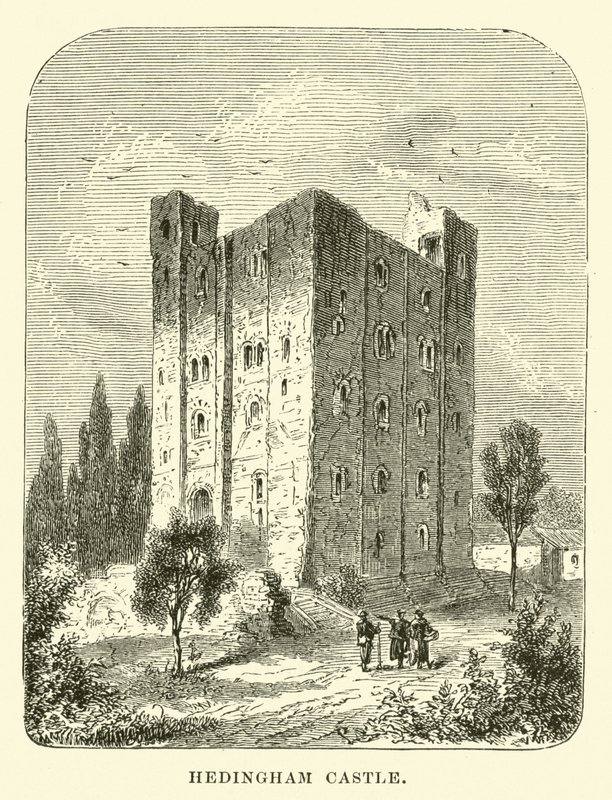 Castillo de Hedingham de English School