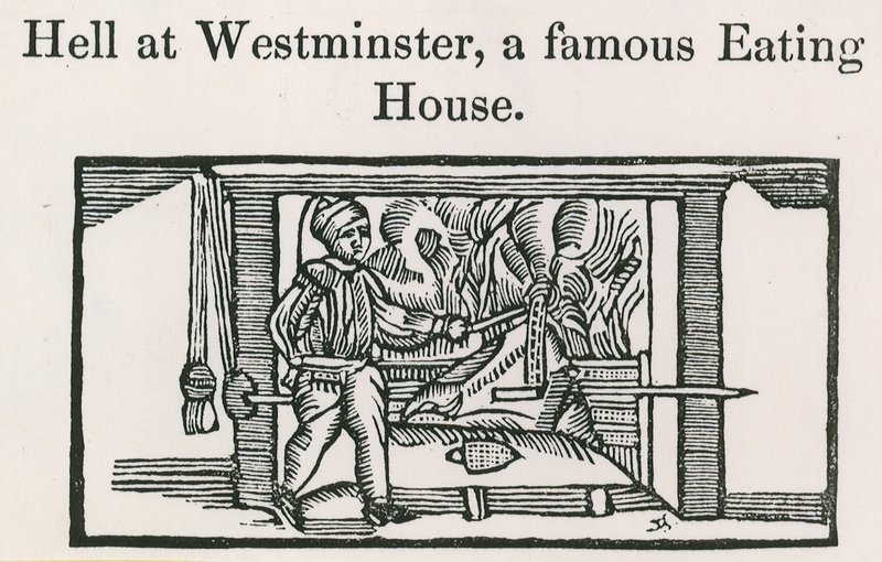 Hell at Westminster, una famosa casa de comidas de English School