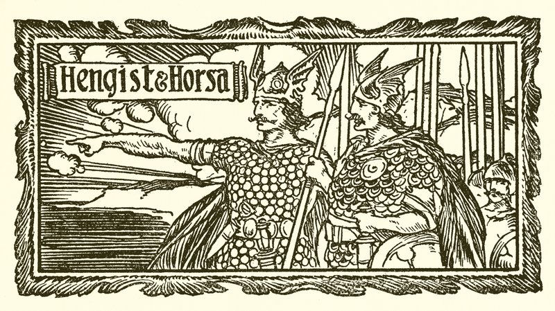 Hengist y Horsa de English School