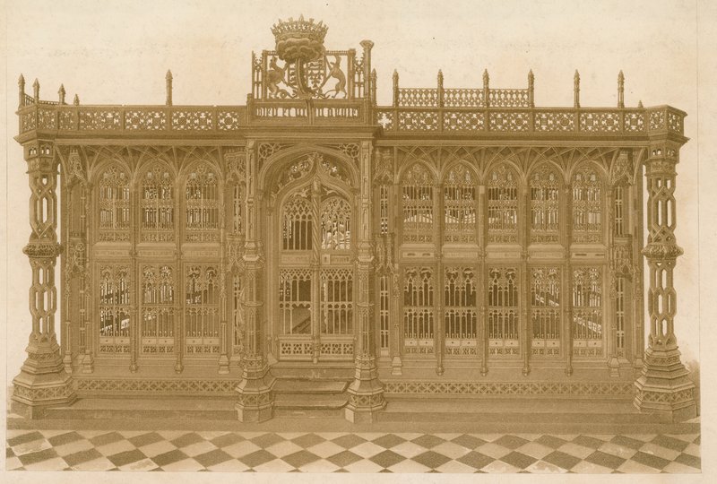 Capilla de Enrique VII, Abadía de Westminster, Londres de English School
