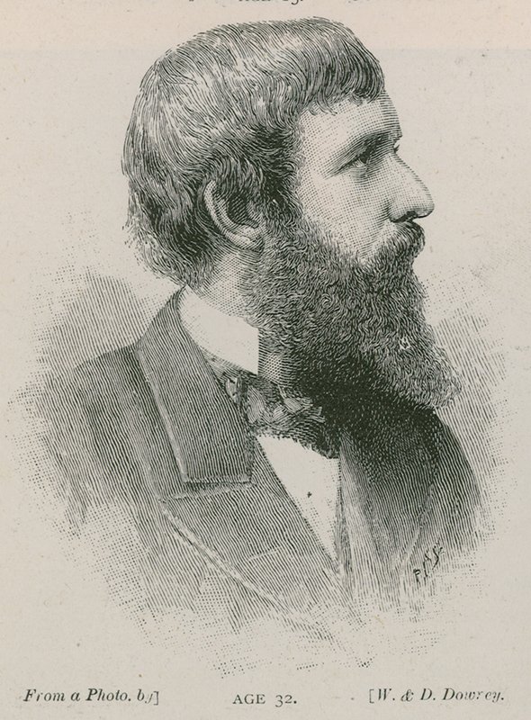 Henry Arthur Jones, dramaturgo, a los 32 años de English School