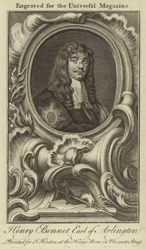 Henry Bennet, Conde de Arlington de English School
