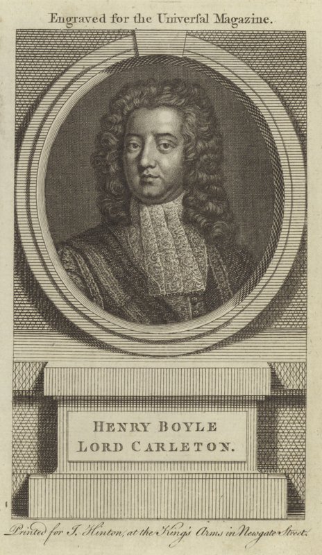 Henry Boyle, Lord Carleton de English School