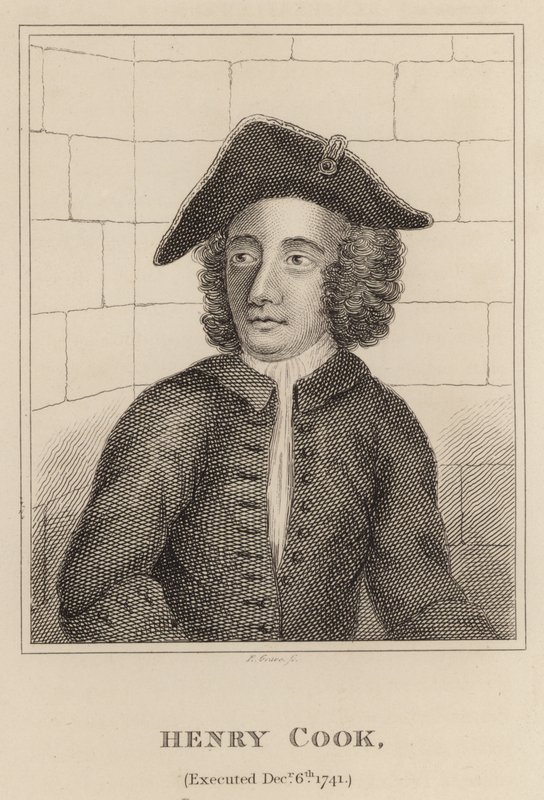 Henry Cook, Ejecutado el 6 de diciembre de 1741 de English School