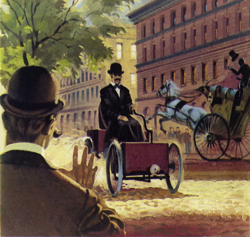 Henry Ford produjo su primer coche hecho a mano en 1892 de English School