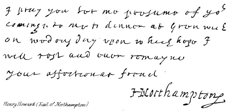 Henry Howard (Conde de Northampton) de English School