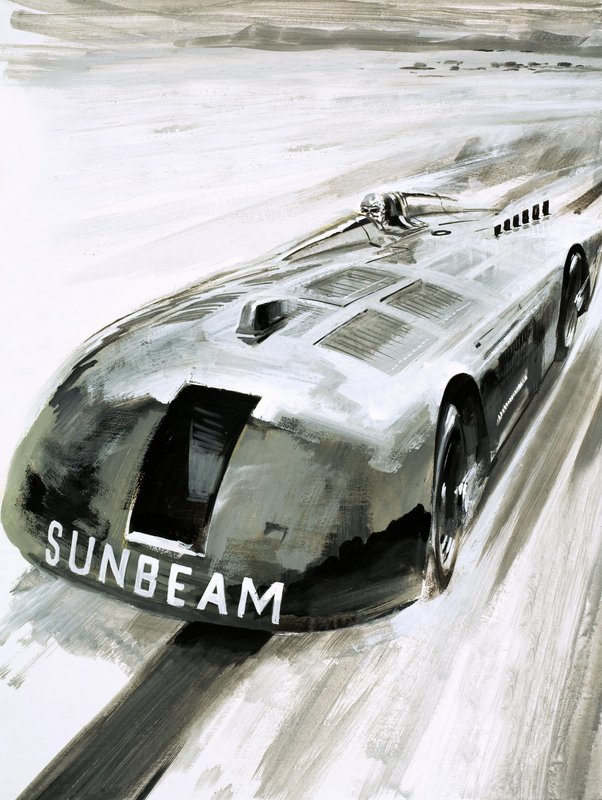 Henry Segrave fue el primer hombre en romper la barrera de los 200 mph de English School