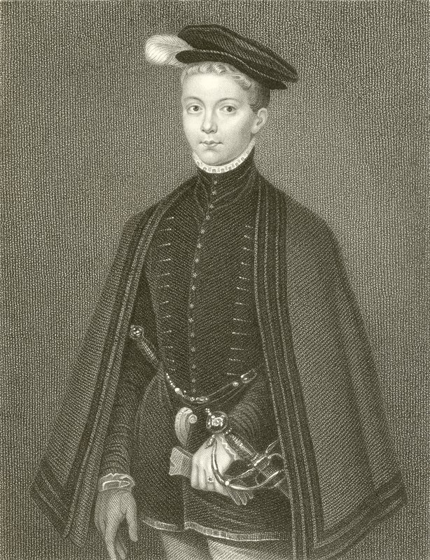 Henry Stuart, Lord Darnley, Rey de Escocia de English School