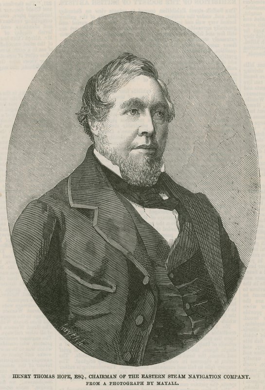 Henry Thomas Hope, presidente de la Eastern Steam Navigation Company de English School