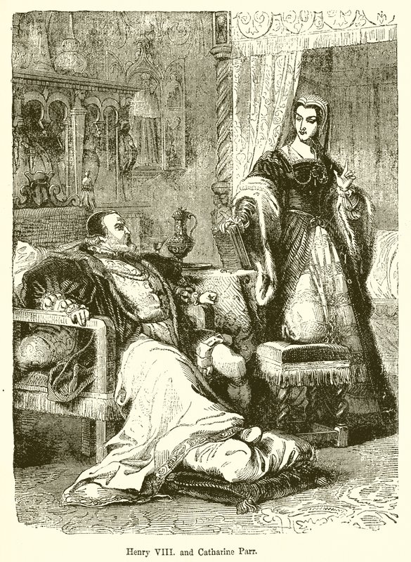 Enrique VIII y Catalina Parr de English School
