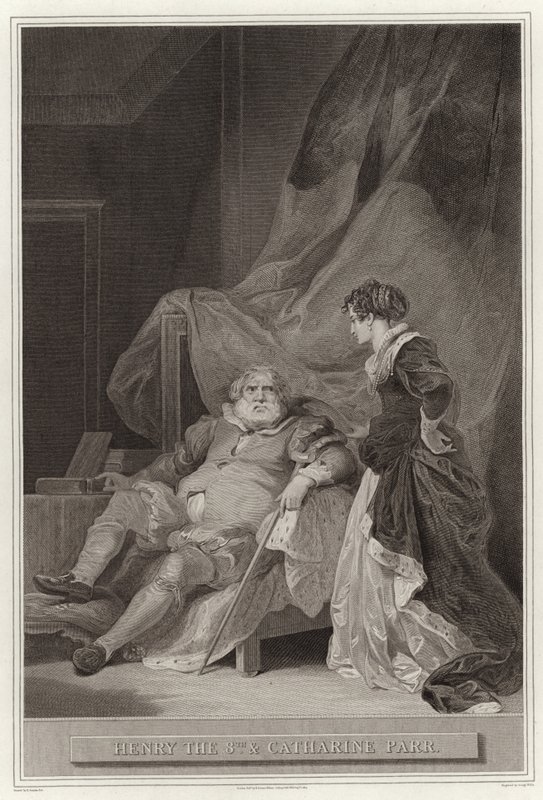 Enrique VIII y Catalina Parr de English School