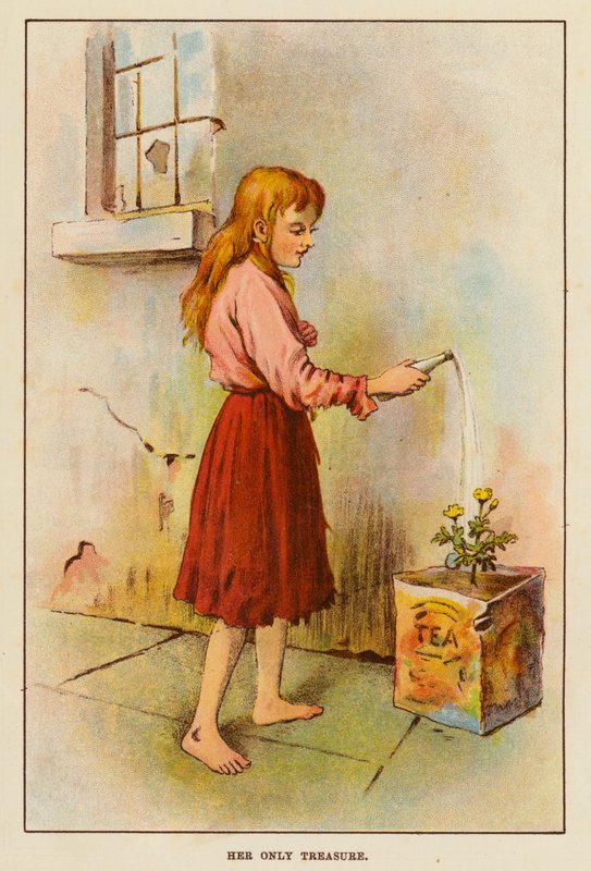 Su único tesoro (litografia en color) de English School