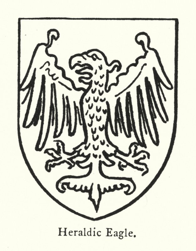 Águila heráldica de English School