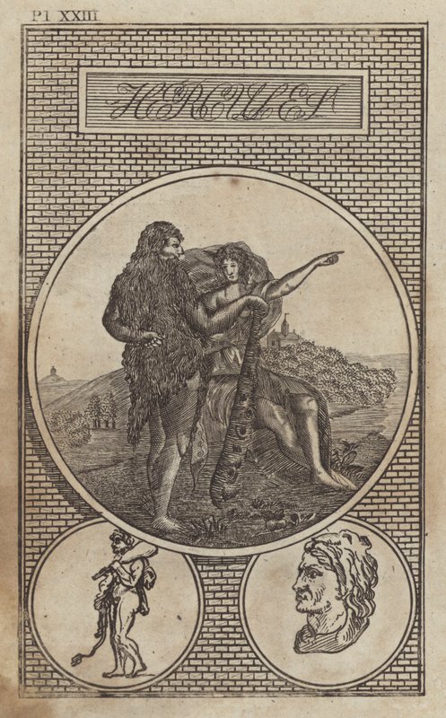 Hércules, antiguo héroe y dios romano de English School