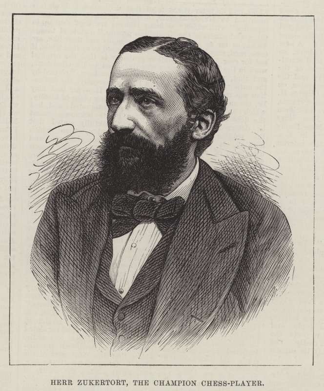 Herr Zukertort, el campeón de ajedrez de English School