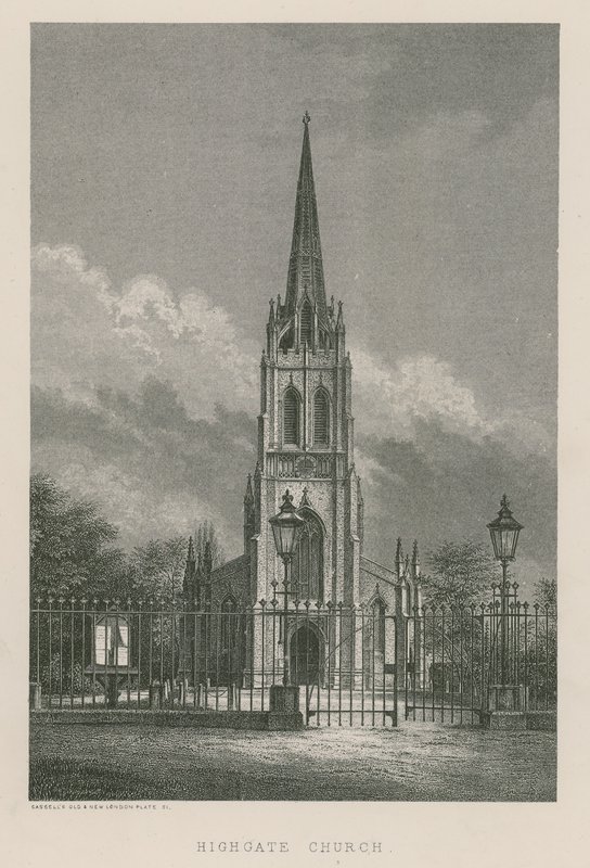 Iglesia de Highgate, Londres de English School