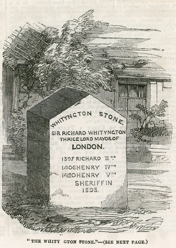 Highgate Hill, Piedra de Whittington de English School