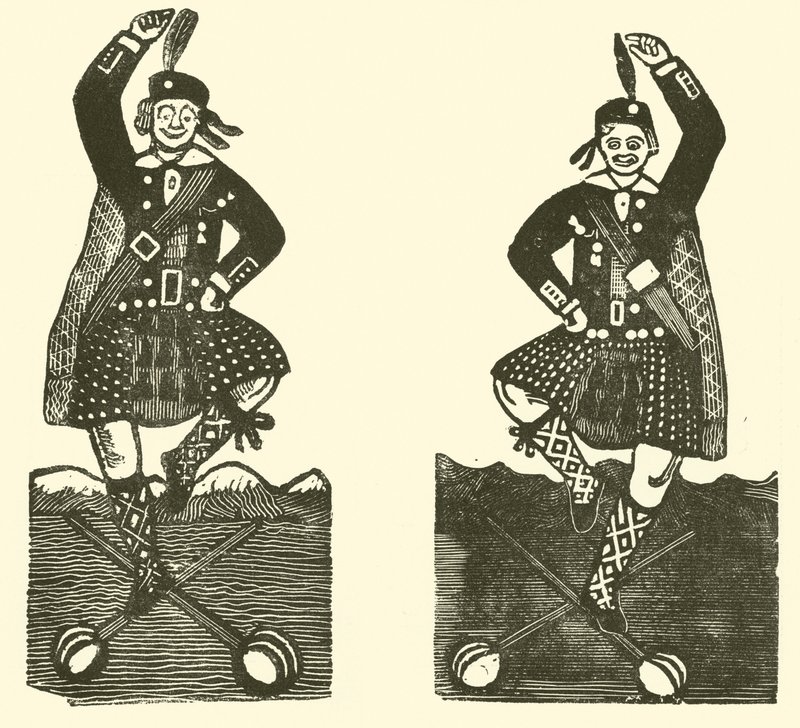 Bailarines de las Tierras Altas de English School
