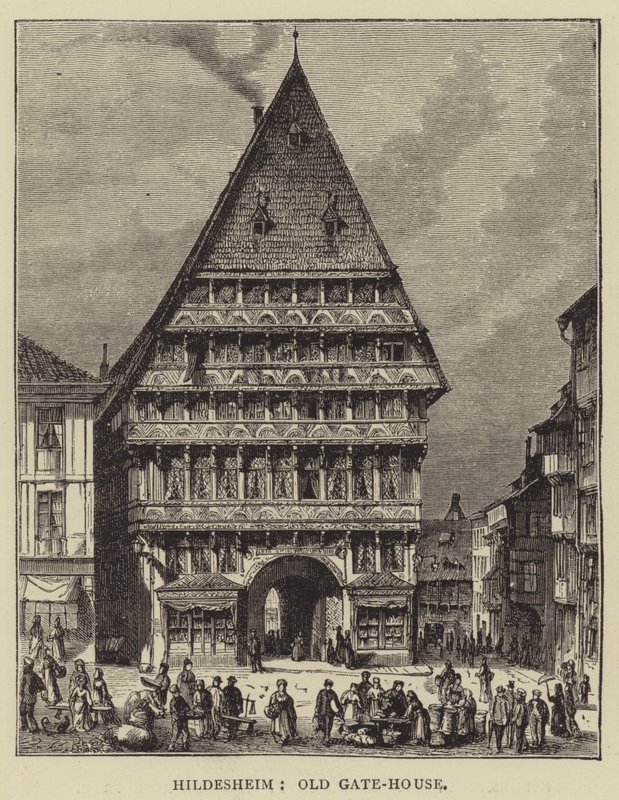 Hildesheim, La Antigua Casa de la Puerta de English School