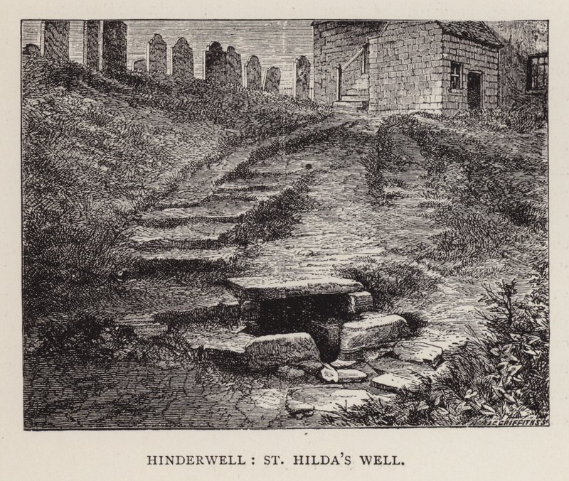 Hinderwell, el pozo de Santa Hilda de English School