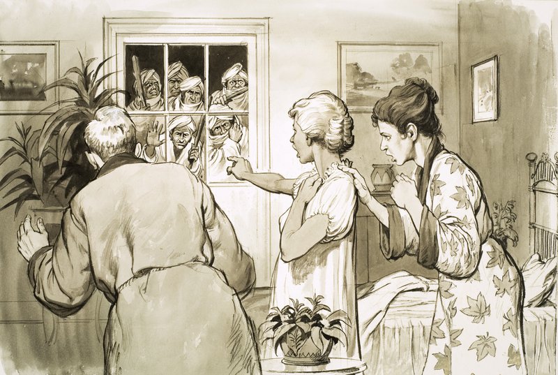 Asesinos a sueldo atacan a una familia en la India de English School