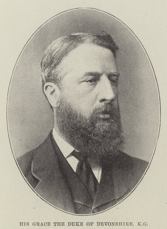 Su Gracia el Duque de Devonshire, KG de English School