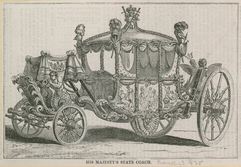 El coche de Estado de Su Majestad de English School