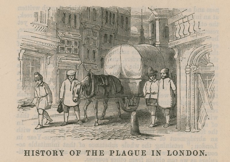 Historia de la plaga en Londres de English School