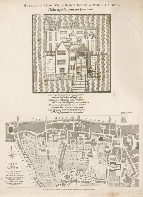 Hollands Leaguer, o Casa Solariega de Paris Garden, Christ Church, Surrey de English School